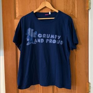 The Wonderful World of Disney Dwarf Blue Grumpy and Proud Tee T-Shirt 22/24